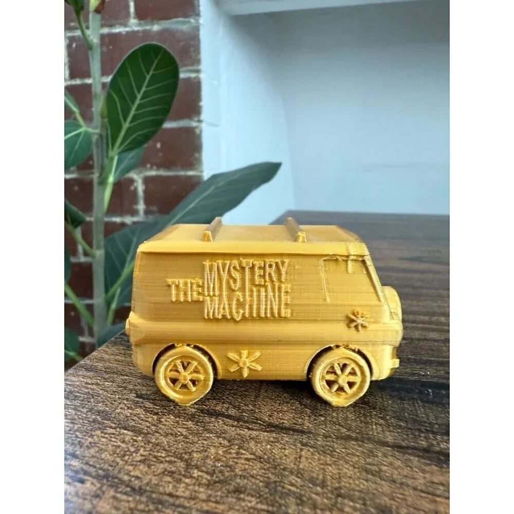 3-D printed mystery machine, Scooby Doo